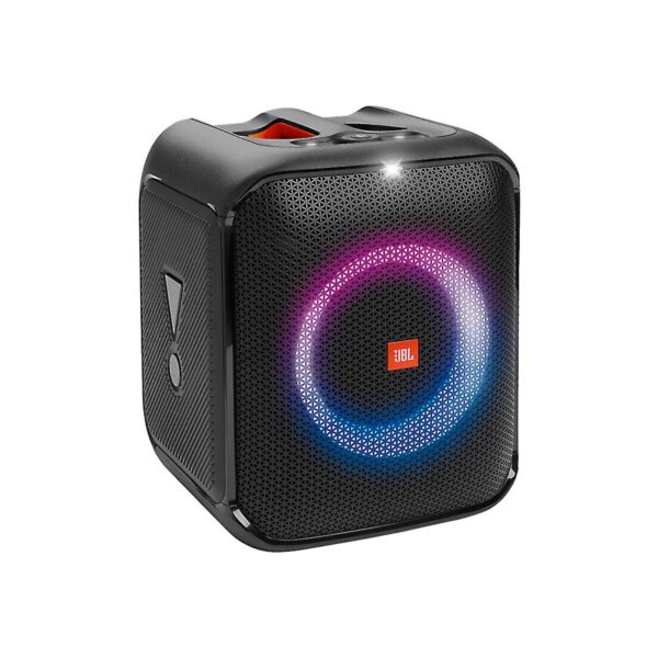 AVStore-JBL-PartyBox-Encore-Essential-Portable-Bluetooth-Speaker-With-Light-Display-Front-Angled-View-Hero- jpg