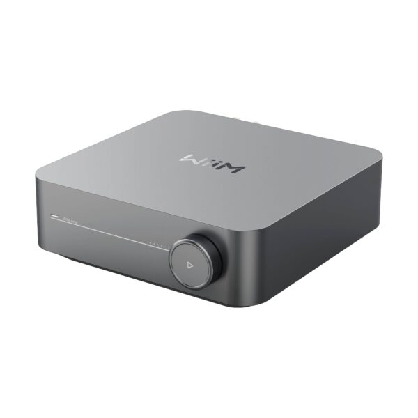 AVStore-WiiM-Amp-Wireless-Streaming-Amplifier-Front-Right-Angled-View-Hero-Space-Gray- jpg
