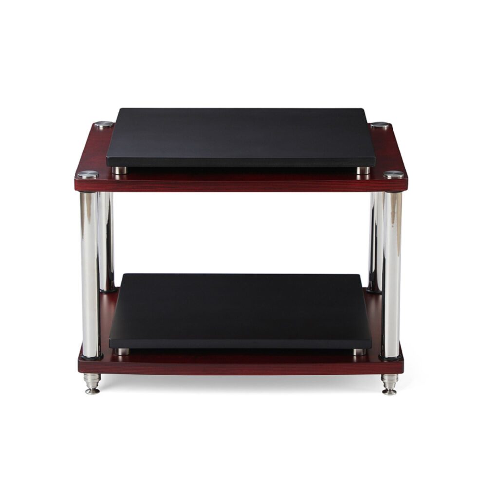 AVStore-Esthetica-Octave-Junior-Audio-Rack-Front-Mahogany- -Black jpg