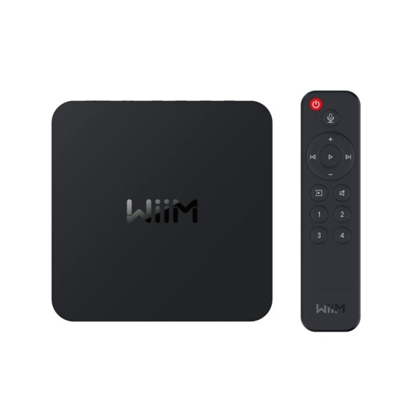 AVStore-WiiM-Pro-Plus-Music-Streamer-Top-With-Remote jpg