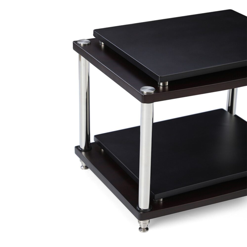AVStore-Esthetica-Octave-Junior-Audio-Rack-Close-Up-Walnut- -Black jpg