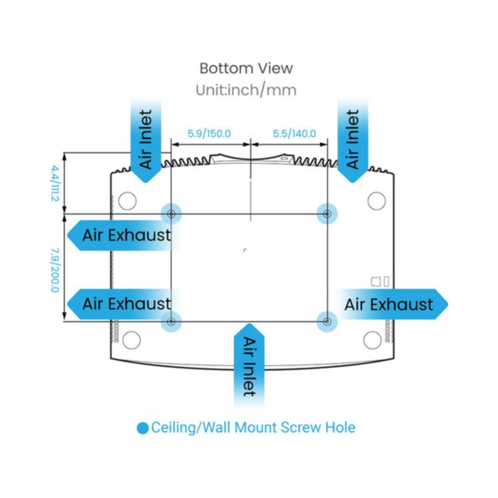 AVStore-BenQ-W-Bottom-View-With-Details- jpg
