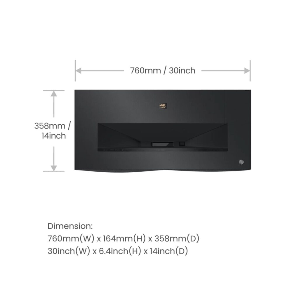 AVStore-BenQ-V-i-Top-Dimensional-View- jpg
